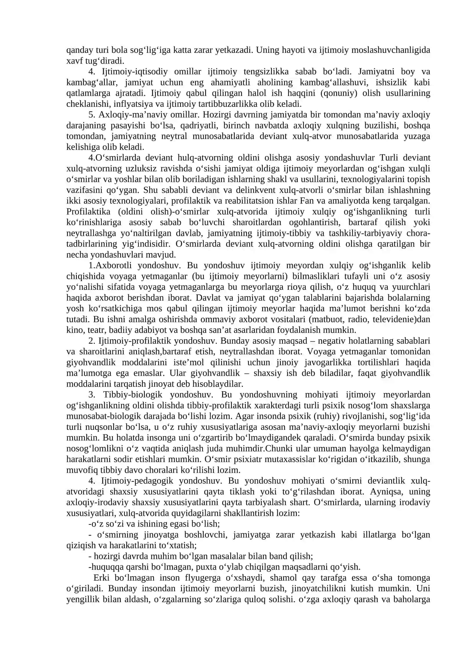 6-mavzu. Meyoridan o ‘g’ish va deviatsiya ijtimoiy muammo sifatida 3