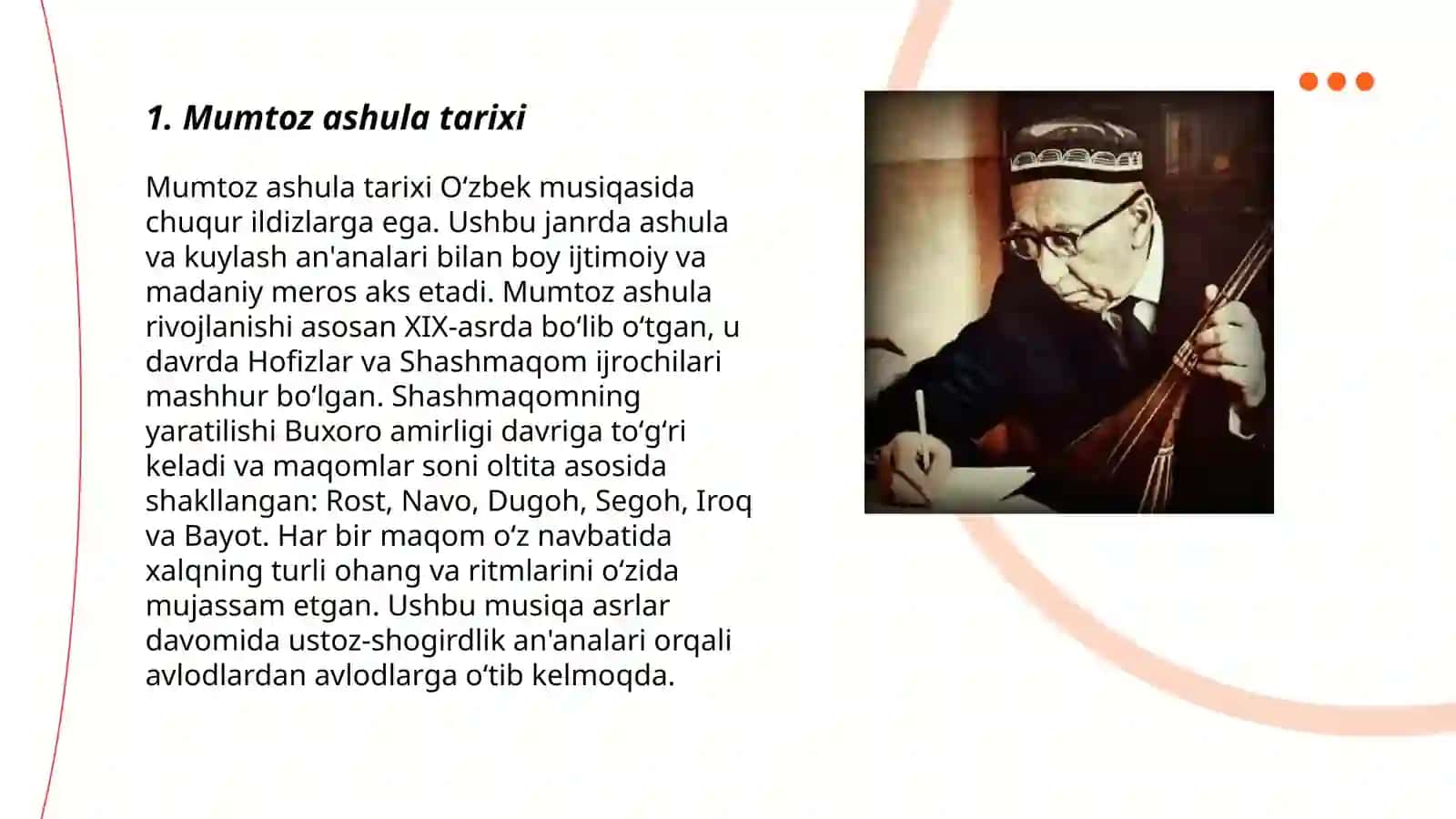 Mumtoz ashula va uning tarbiyaviy ahamiyati 3
