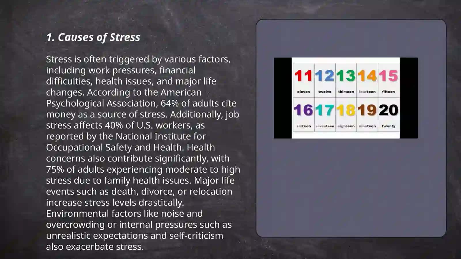 Stress in English 3