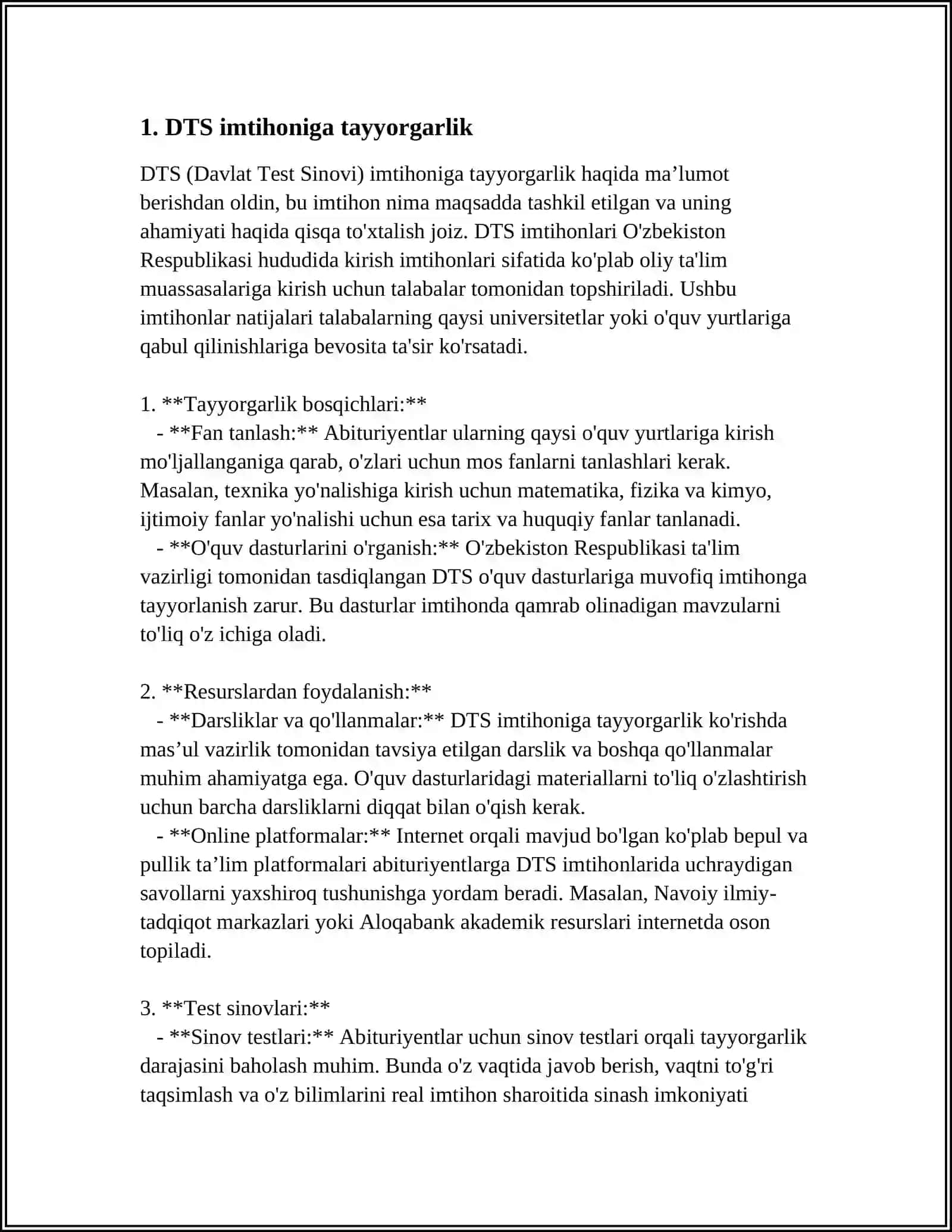 BOSHLANGʻICH SINFLARDA MATEMATIKADAN DTS TAHLILI 3