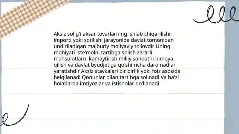 Aksiz solig'i 3