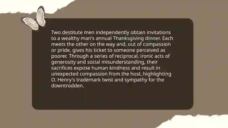 Two Thanksgiving day gentleman by O. Henry 3