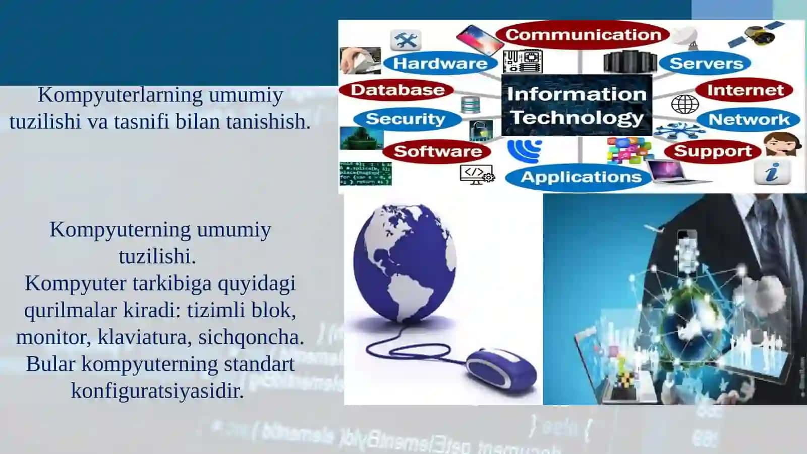 Axborot komplekslarining texnik va dasturiy ta’minoti 3