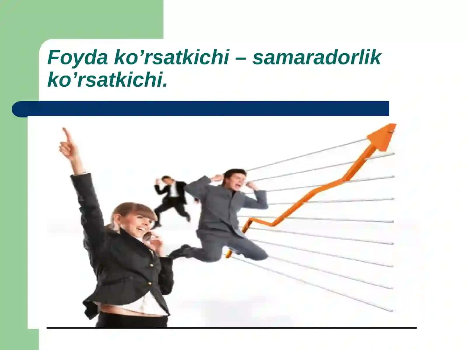 Sanoat tarmoqlari korxonalarining daromadi va samaradorligi 3