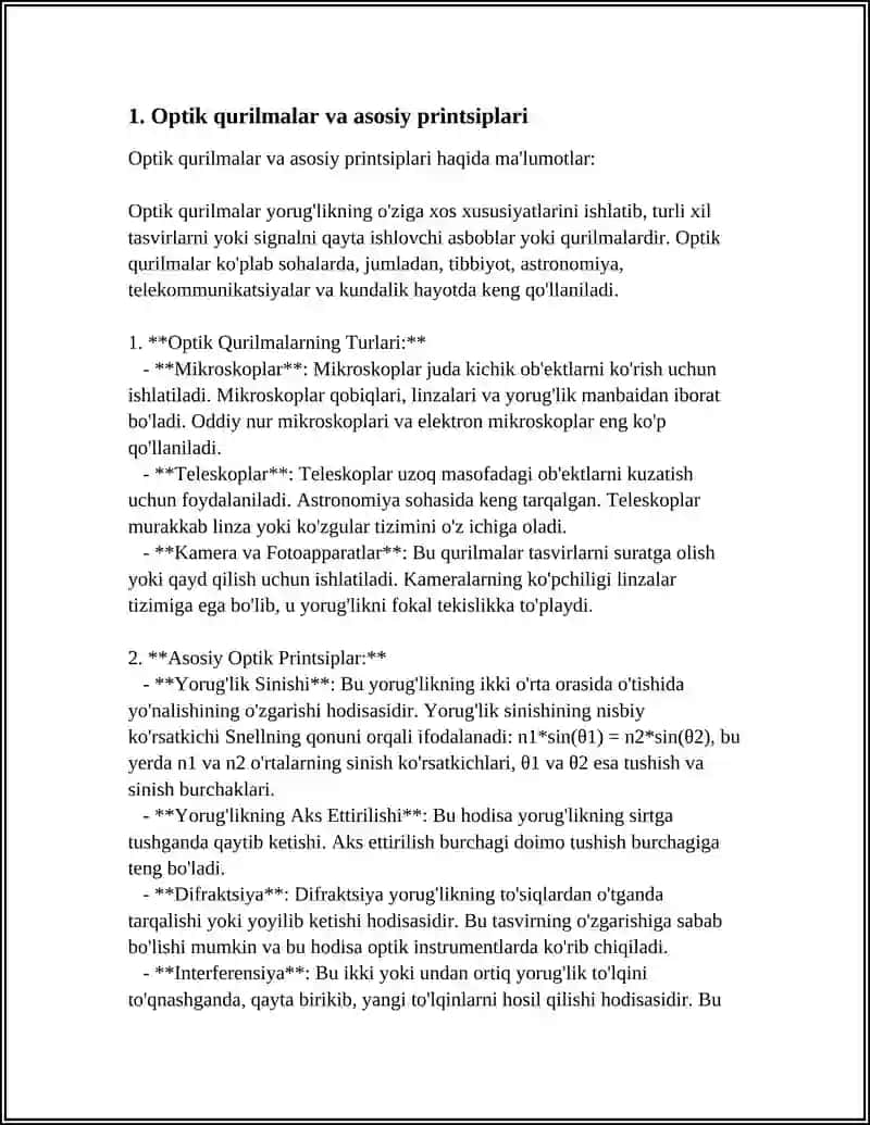 Optik Qurilmalar 3