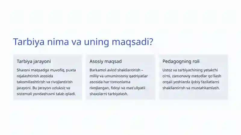 Tarbiyada Milliy va Umuminsoniy Qadriyatlar 3
