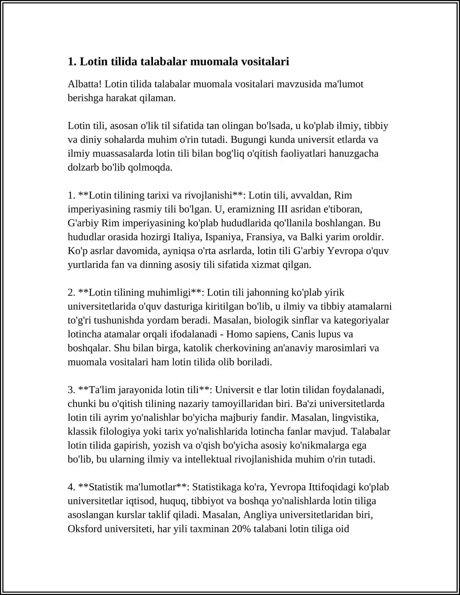 LOTIN TILIDA TALABALAR LEKSIKASI 3