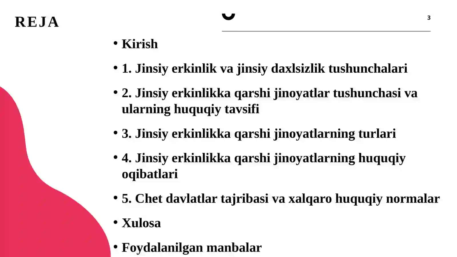 Jinsiy erkinlikka qarshi jinoyatlar huquqiy tahlili. 3