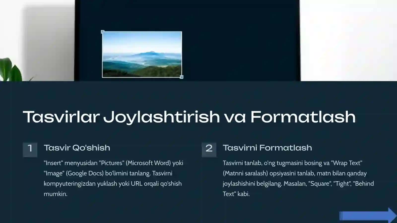 Hujjatga Obyektlarni Joylashtirish Bo'yicha Ko'rsatmalar 3