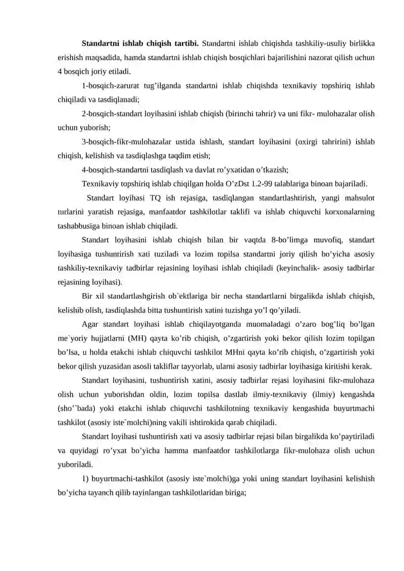 STANDARTLAR VA O’LCHОV VОSITALARI USTIDAN DAVLAT NAZОRATI 3