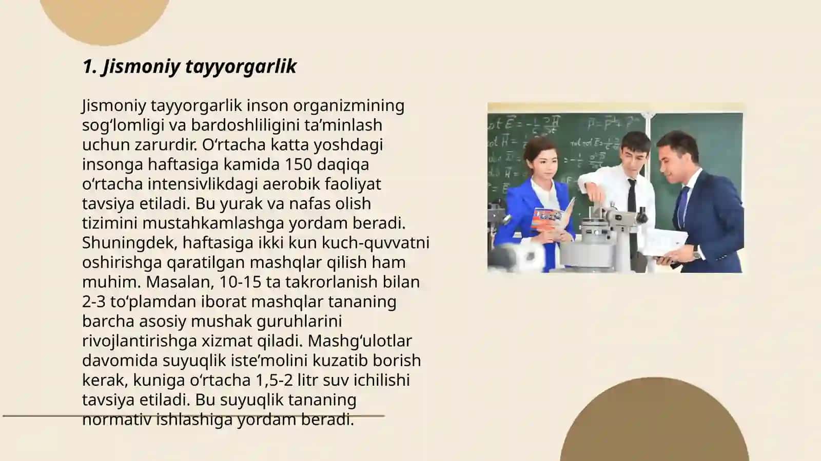 Harbiy xizmatga tayyorlash uchun individual reja 3