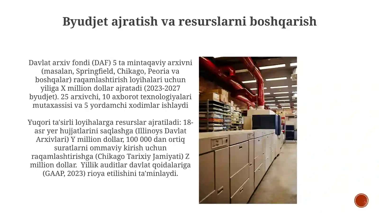 Davlat arxiv fondi (DAF) loyihalari 3