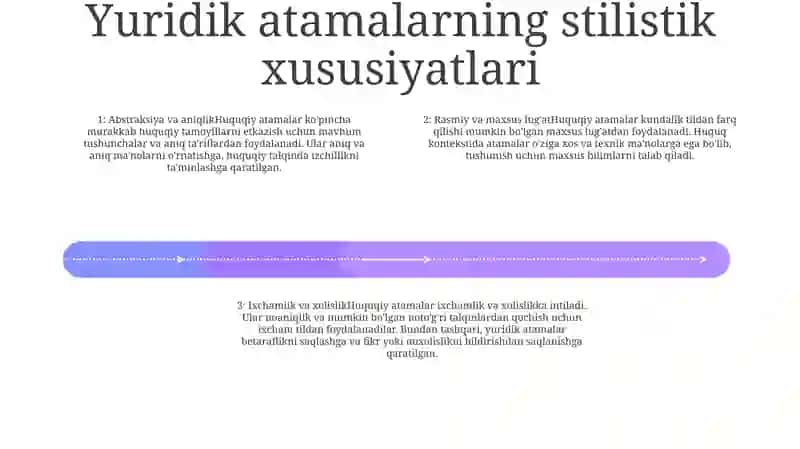 Huquqga Doir Faol Terminlar Ularning Til Va Uslub Xususiyatlari 3
