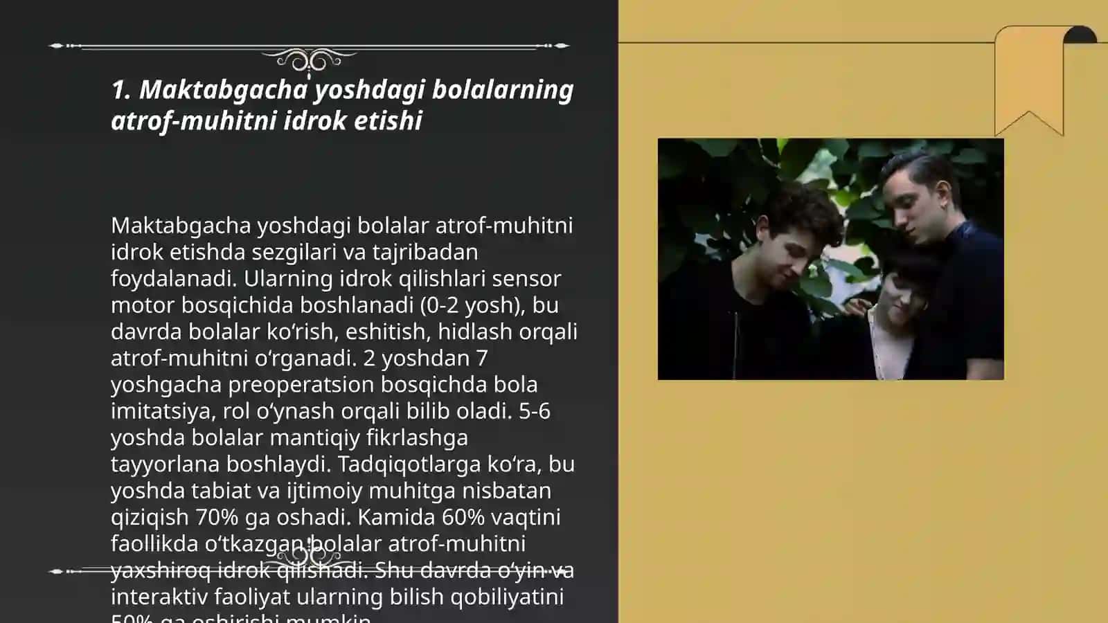 Maktabgacha yoshdagi bollalarnining tevarak atrof bilan tanishtirishring oʻziga xosligi 3