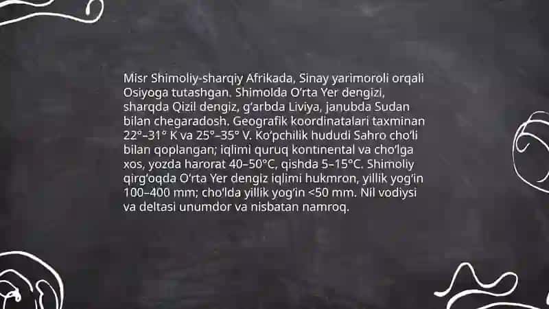 Misr ARAB RESPUBLIKASI 3