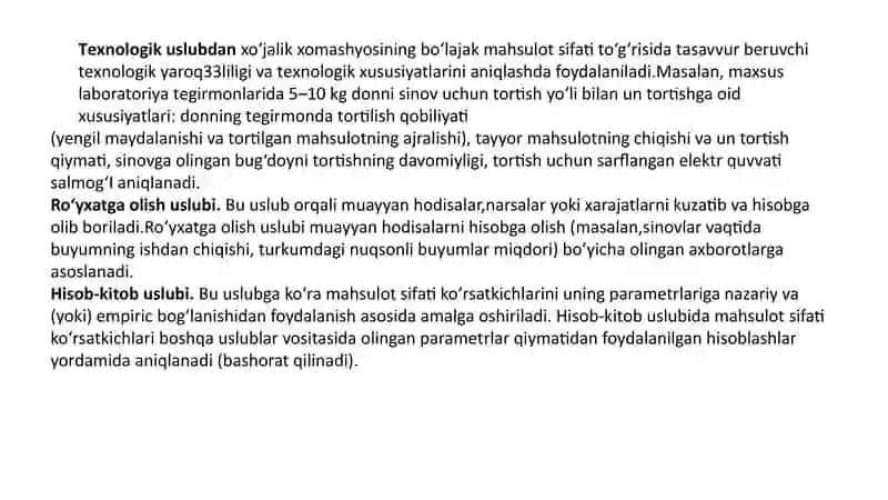 NOOZIQ-OVQAT MAHSULOTLARINING SIFATI VA XAVFSIZLIGIGA DOIR NORMALARI VA QOIDALARIGA AMAL QILISH 3