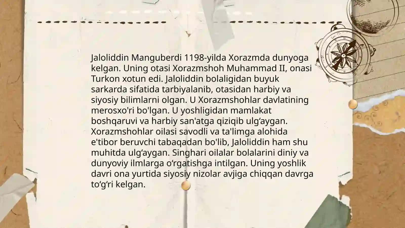 Jaloliddin Manguberdi hayoti va ijodi 3