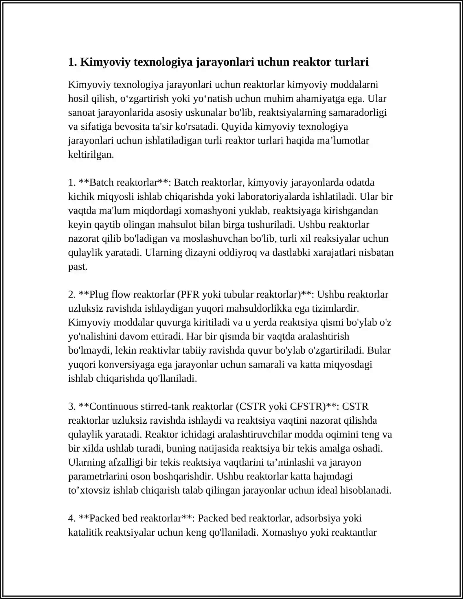 KIMYOVIY TEXNOLOGIYA JARAYONLARIDA QURILMALAR VA USKUNALARNING TURLARI 3