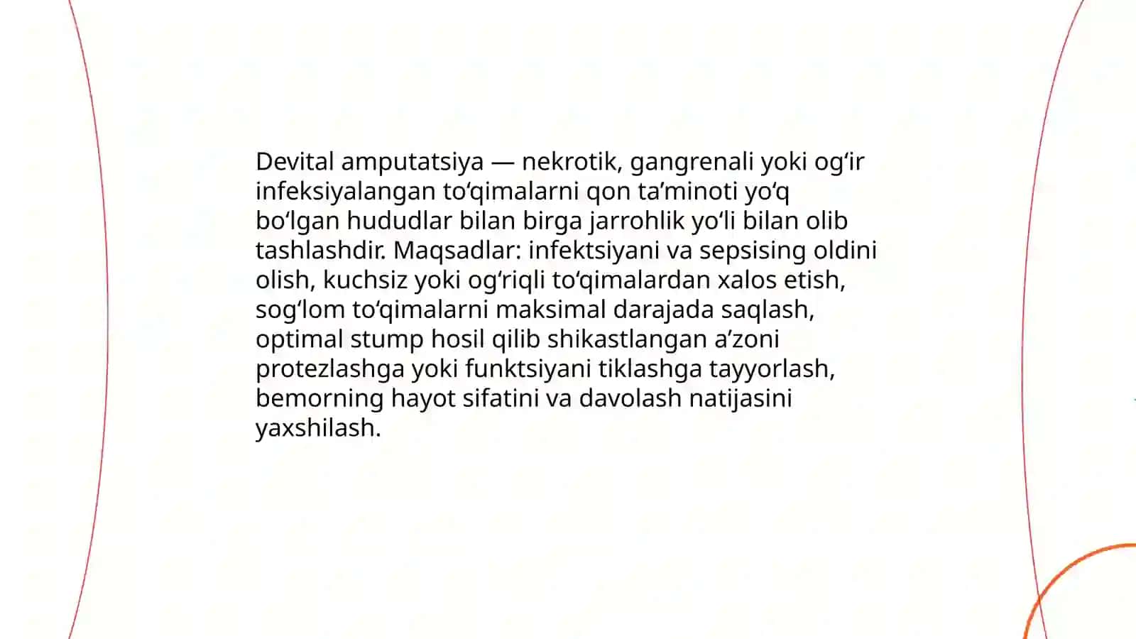 Devital amputatsiya usullari 3