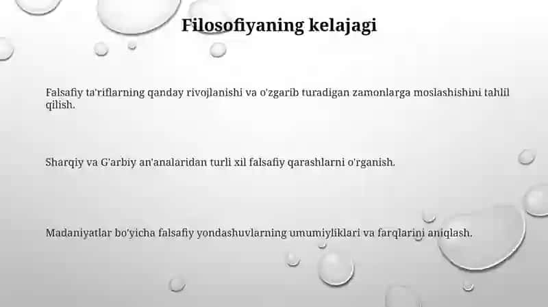 Falsafaning mohiyatiga oid sharq va gʻarb mutafakkirlari taʼriflarini tasniflash 3