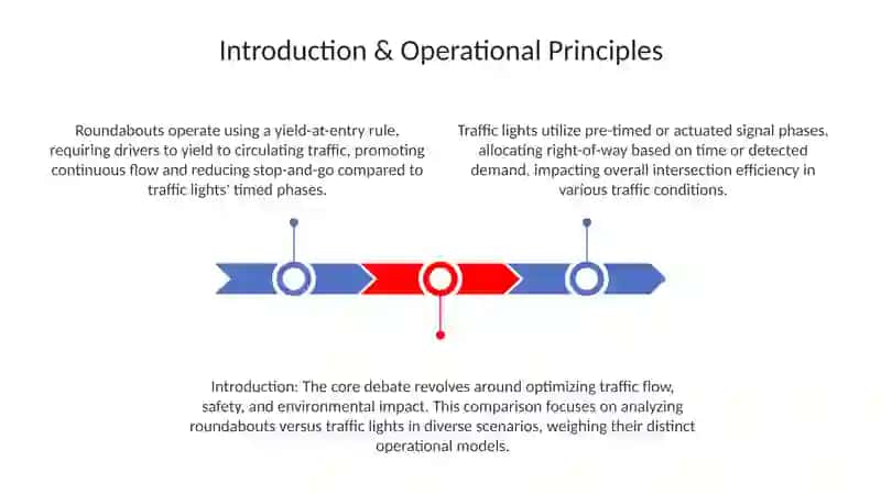 Roundabouts vs. Traffic Lights: Traffic Flow Comparison 3