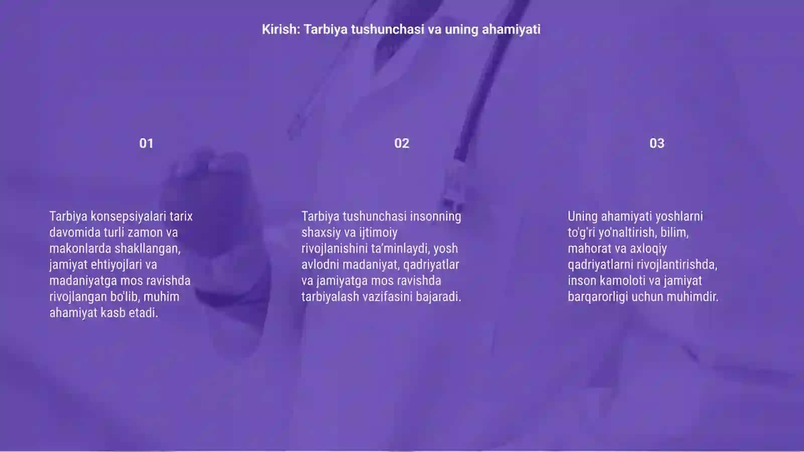 Tarbiya konsepsiyalari 3