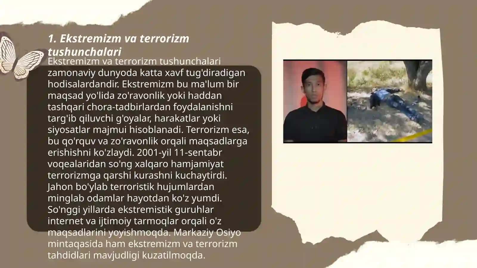 Dunyo hamjamiyatining ekstremizm va terrorizmga qarshi kurash tajribasi 3