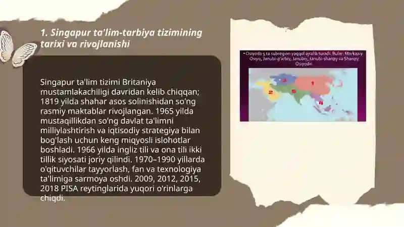 Singapur davlati ta'lim-tarbiya jarayoninig o'ziga xos xususiyatlari 3