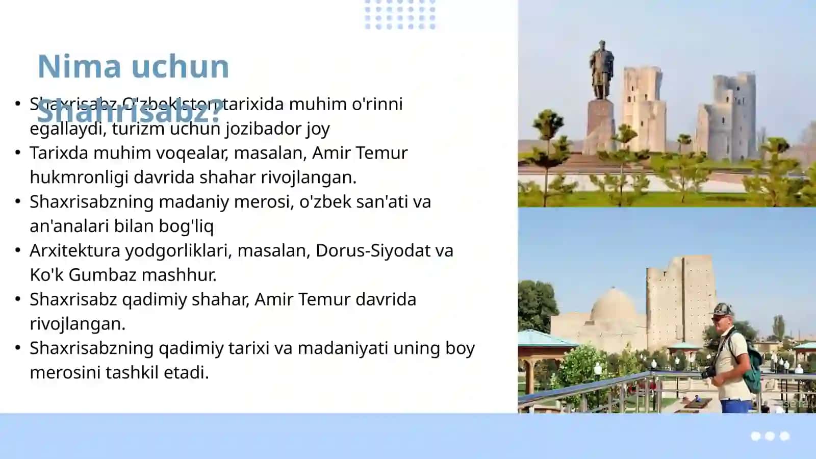 Shaxrisabz turizm klasteri 3