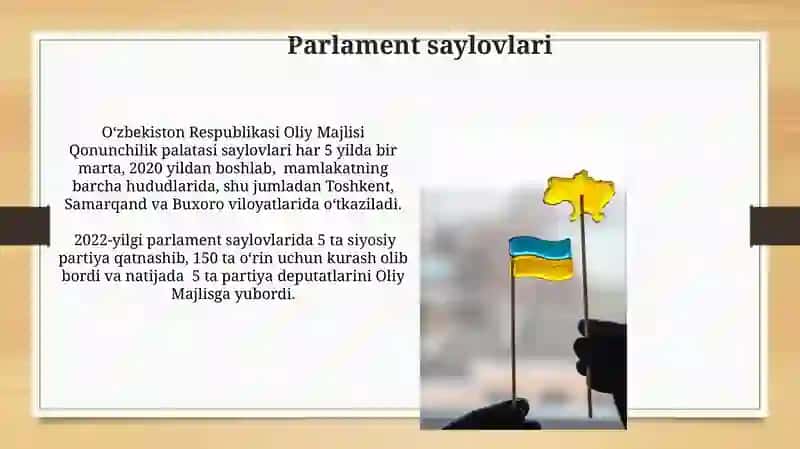 O’zbekiston Respublikasining parlamenti tizimi 3