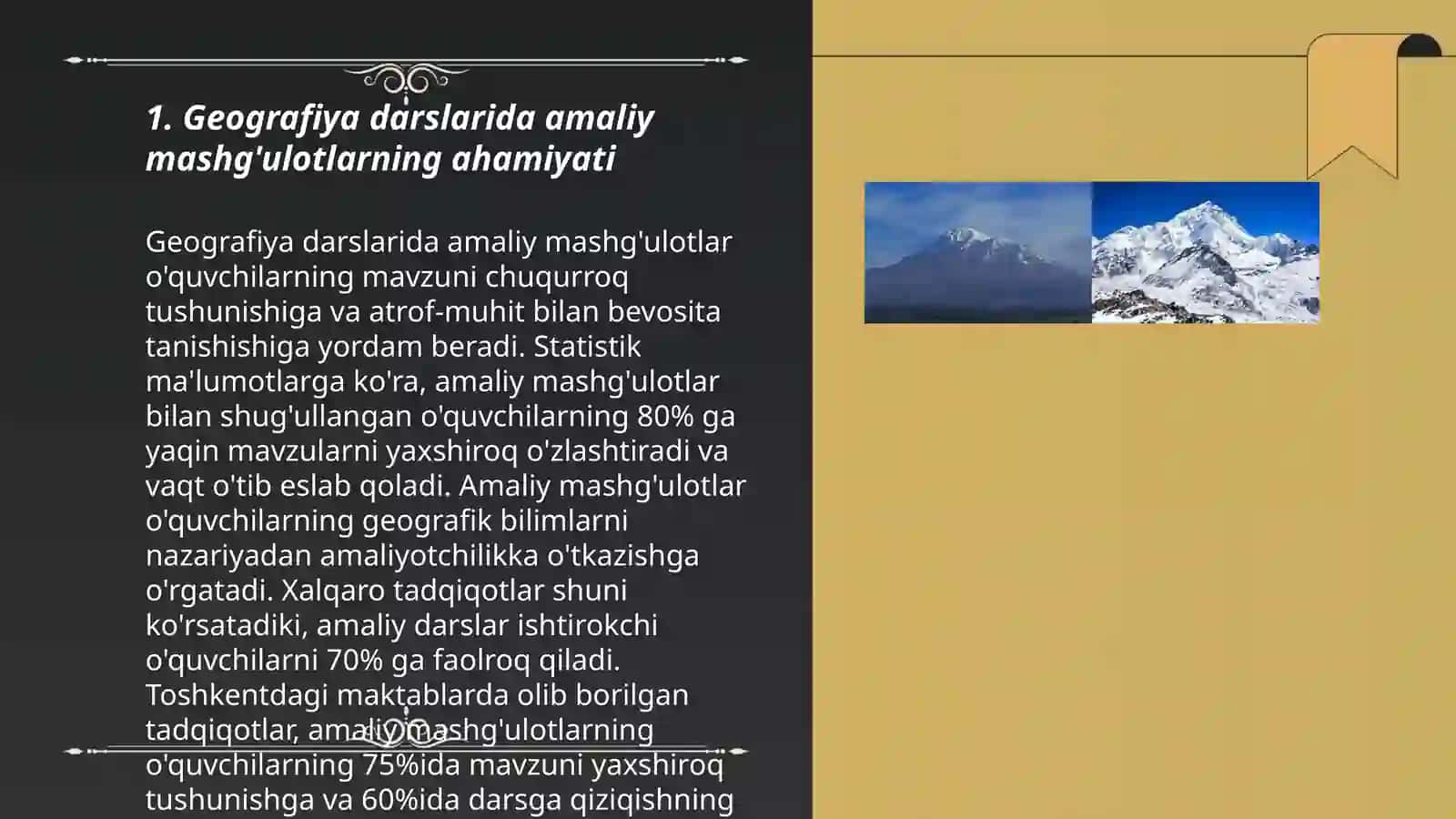 Geografiya darslarida amaliy mashgʻulotlardan foydalanish texnalogiyasi 3