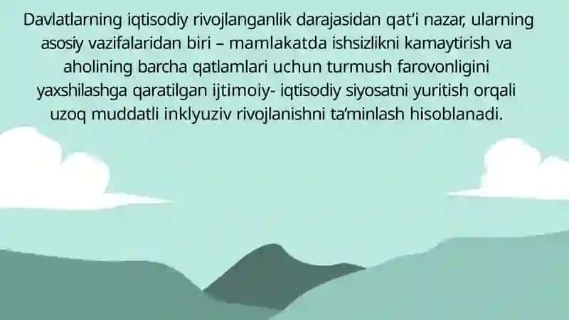 Davlatning iqtisodiyosati 3