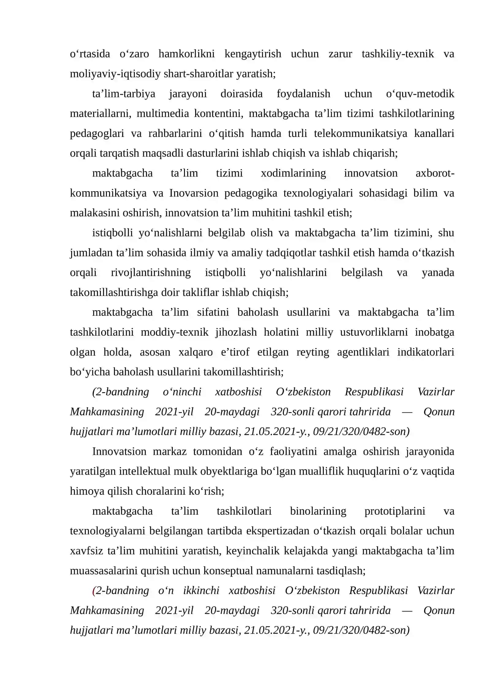 MAKTABGACHA TA'LIMDA TASHKILOTLARIDA INOVATSION PEDAGOGIK JARAYONLAR ASOSIDA LOYIHALASHTIRISH USULLARI 3
