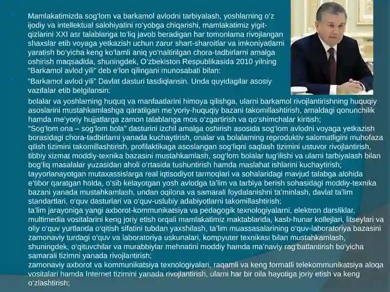 Barkamol avlod yili 3