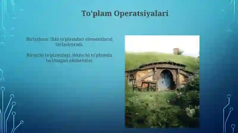 To'plam Operatsiyalari 3