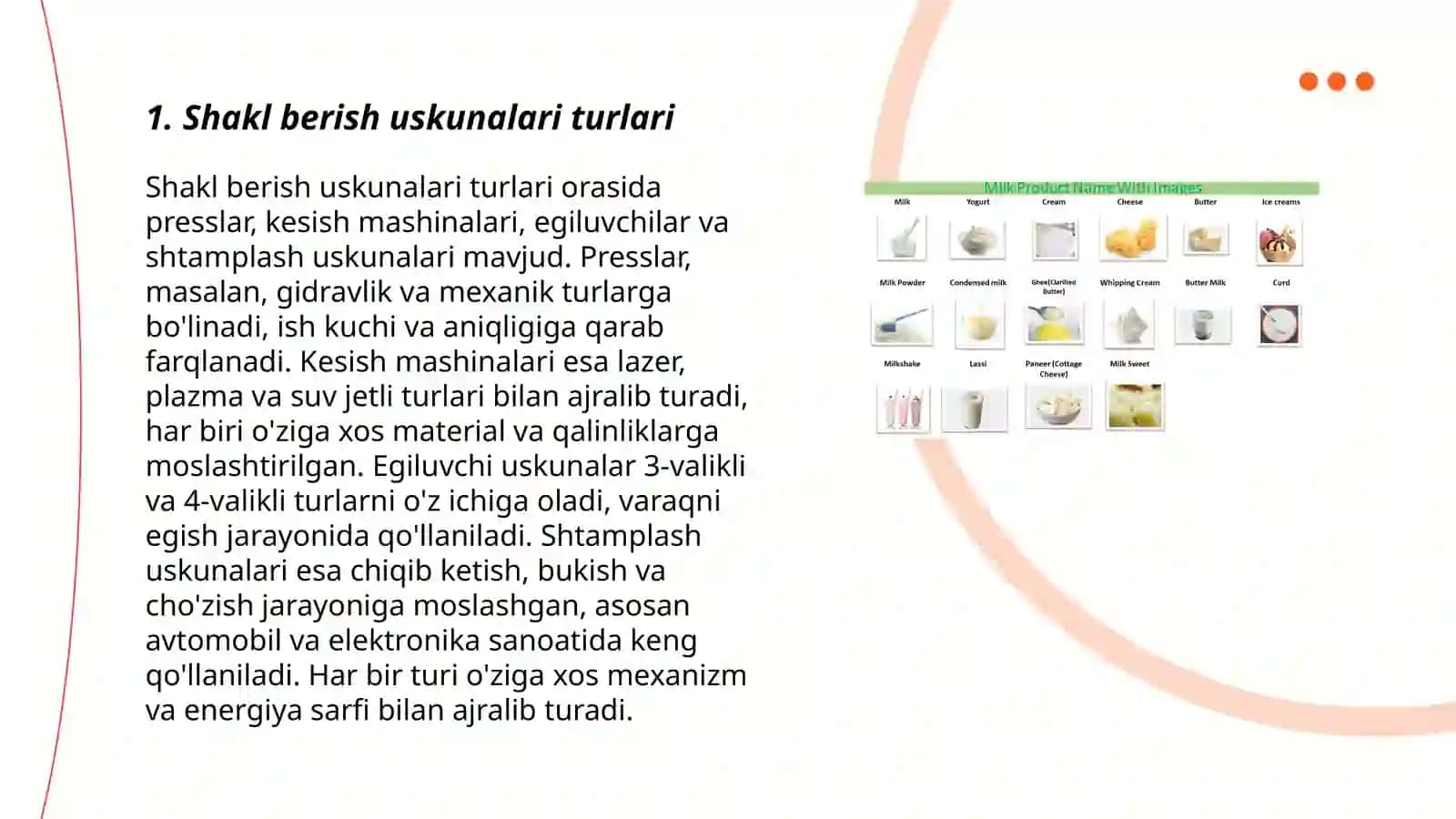 Makaron mahsulotlariga shakl berish jihozlari va usullari 3