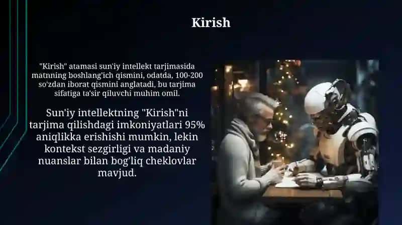 Sun'iy intellekt yordamida tarjima qilish 3