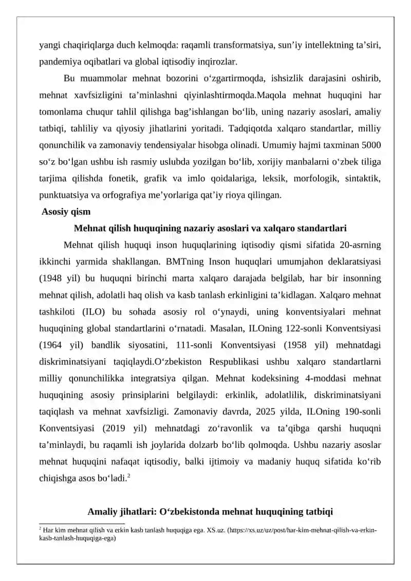 Mehnat qilish huquqi 3