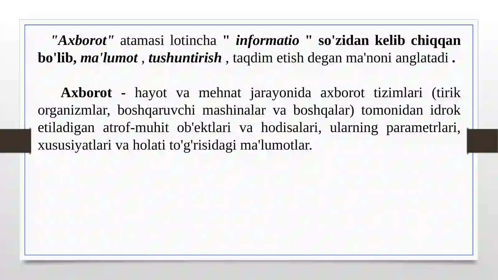 KOMPYUTER TEXNIKASI 3
