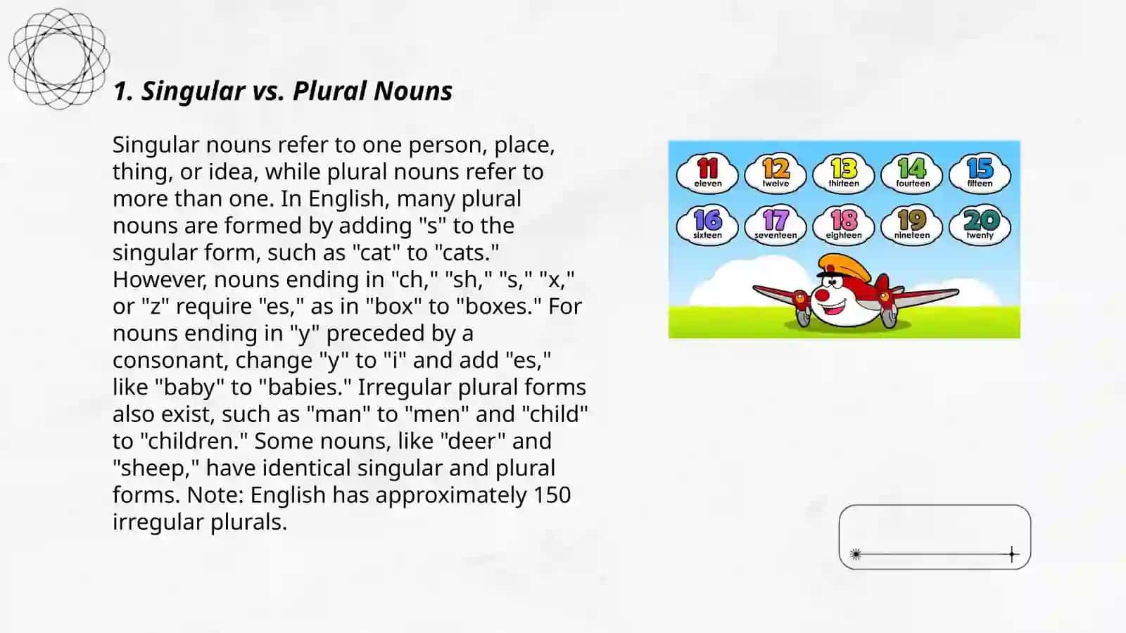Singular vs. Plural Nouns 3