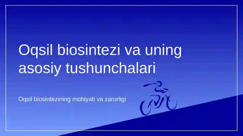 Oqsilbiosintezi 3