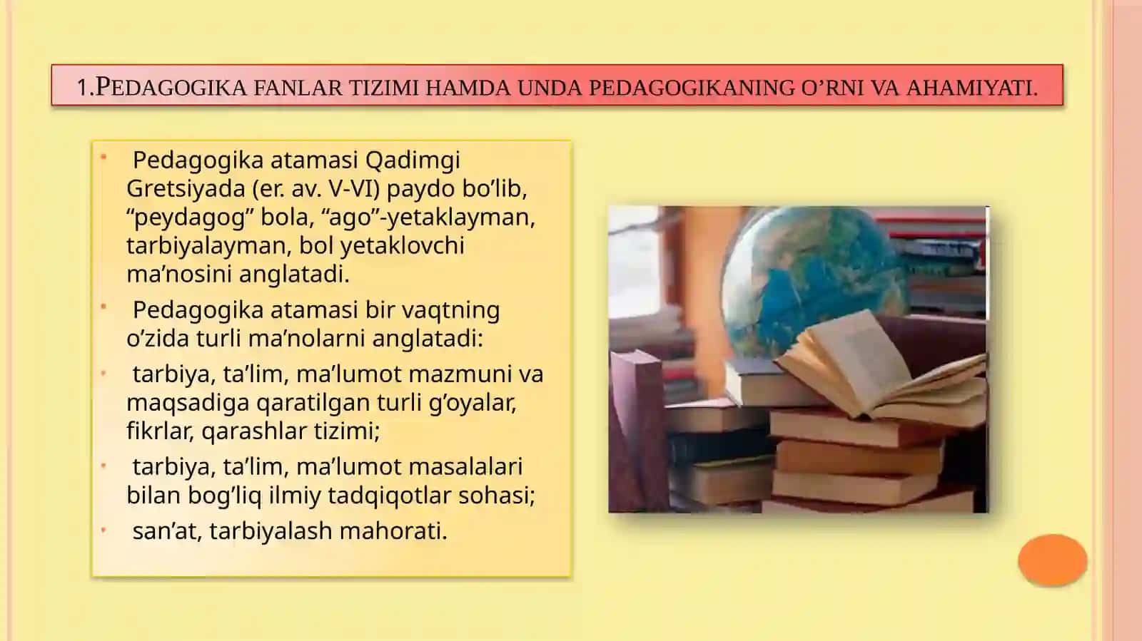 PEDAGOGIKA FANLARNI O’QITISHDA PEDAGOGIK TEXNOLOGIYALARDAN FOYDALANISH 3