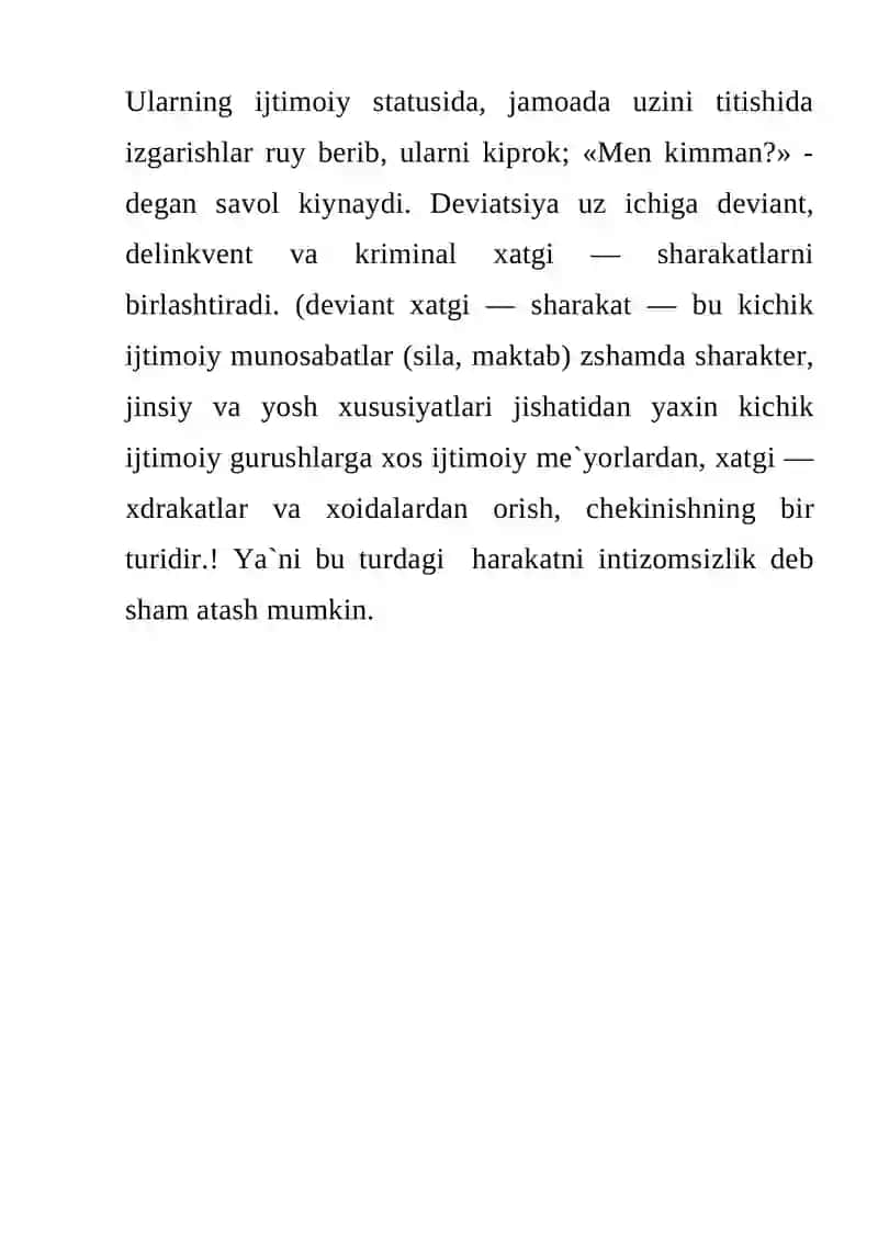 Ijtimoiylashuvga ta'sir etuvchi omillar 3