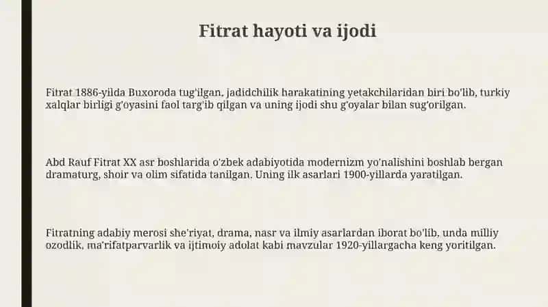 Adabiyot qoidalari 3