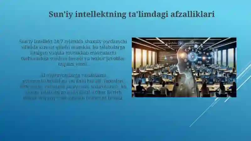 Sun'iy intellektning ta'lim sohasiga tasiri 3
