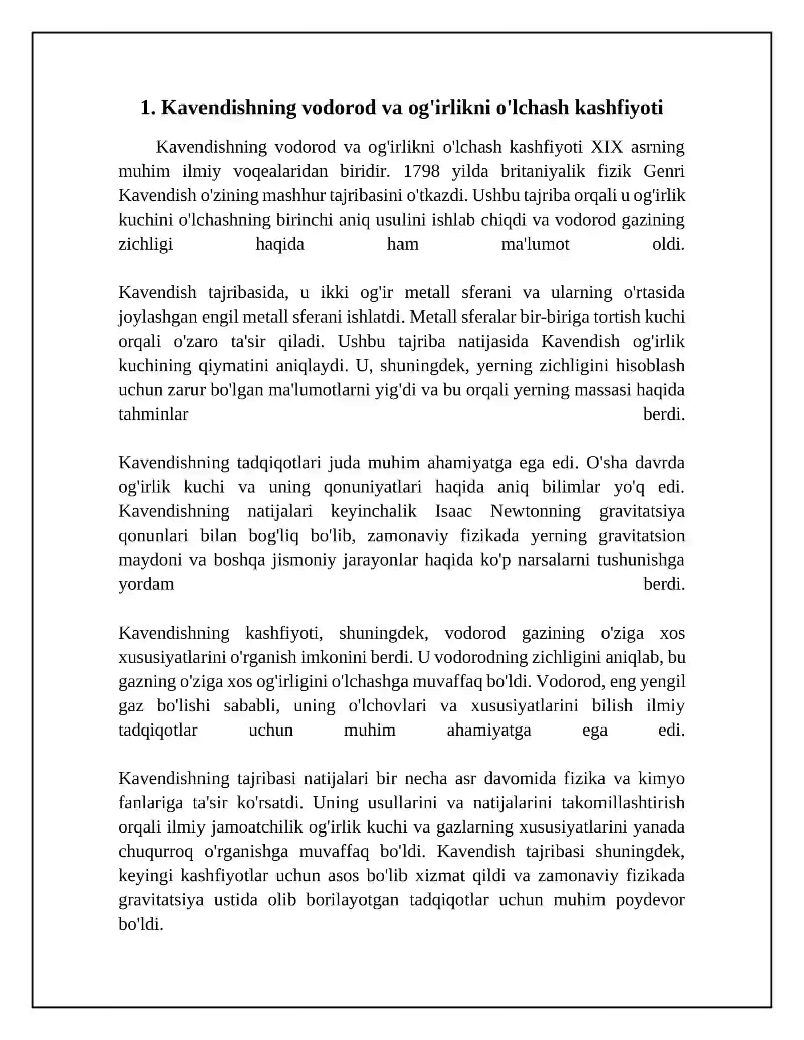 Kavendish, Pristli Va Sheele Kashfiyotlari 3