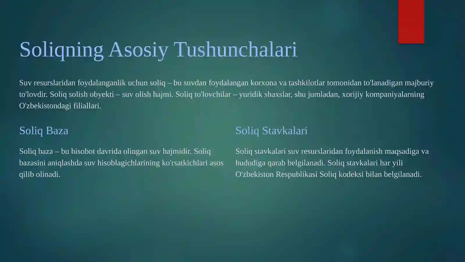 Suvresurslaridanfoydalanganlikuchunsoliq 3