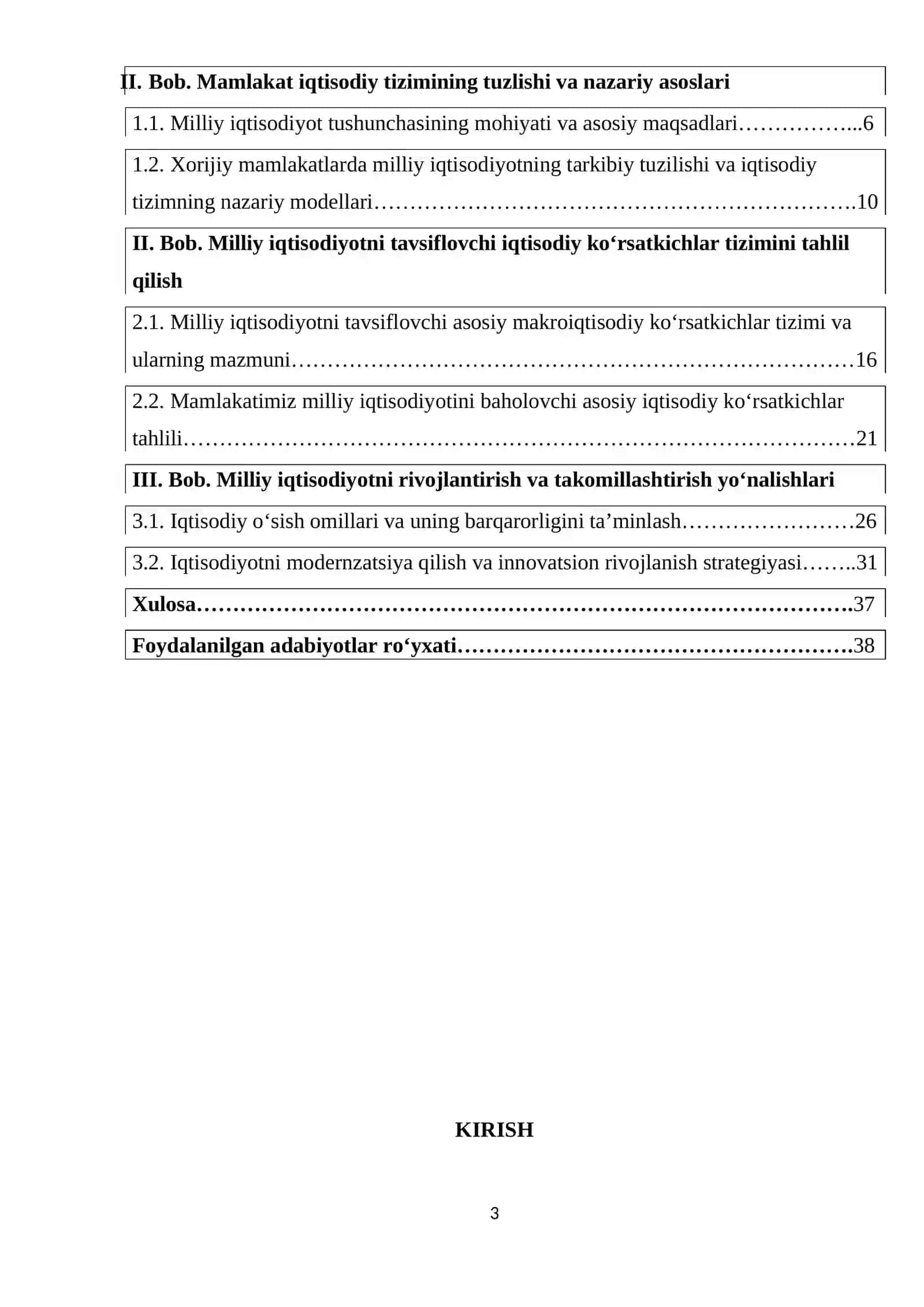 Milliy iqtisodiyotning mazmuni va uning tuzlishi 3