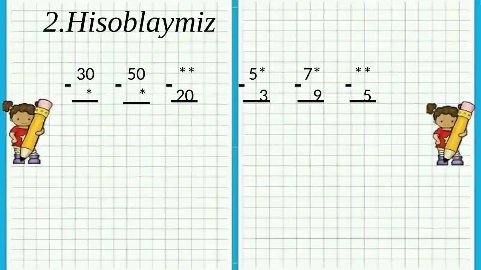 2-sinf matematika fanidan “ 100 ichida sonlarni xonadan o`tib ayirish usullari” mavzusida taqdimoti 3