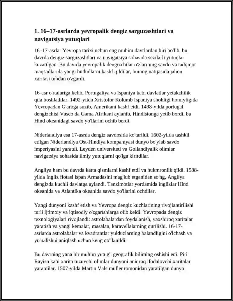 16-17ASRLARDA MUSTAMLAKCHILIK 3